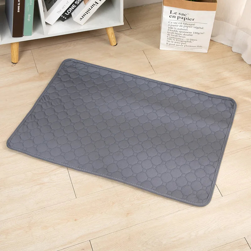 Almofada para xixi de cachorro, fralda absorvente reutilizável, lavável, almofada de treinamento para filhotes. - Domfyshop